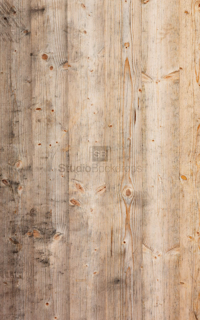Weathered Pine Wood Photography Backdrop
