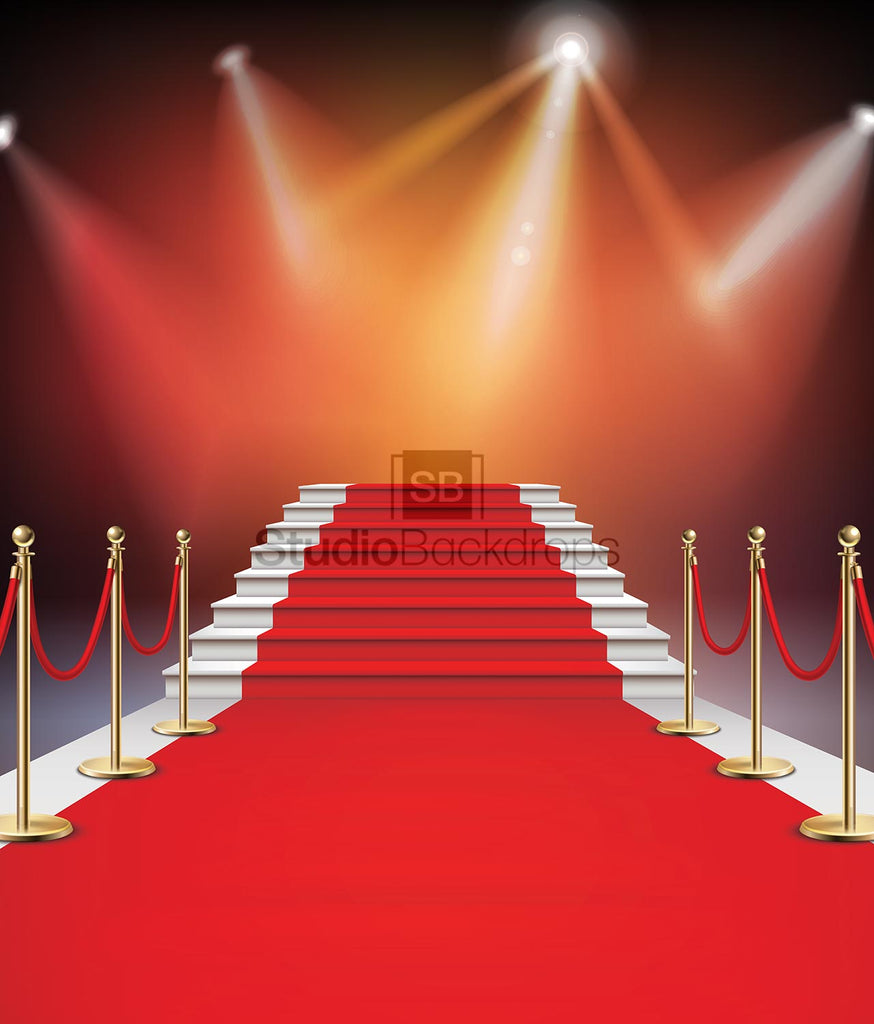 Hollywood Red Carpet Photo Booth Backdrop BD-185-SCE
