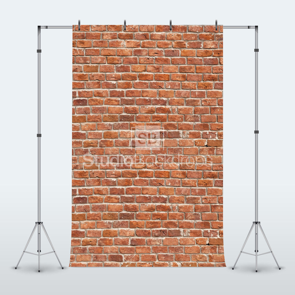 Traditional Brick Wall Photography Backdrop