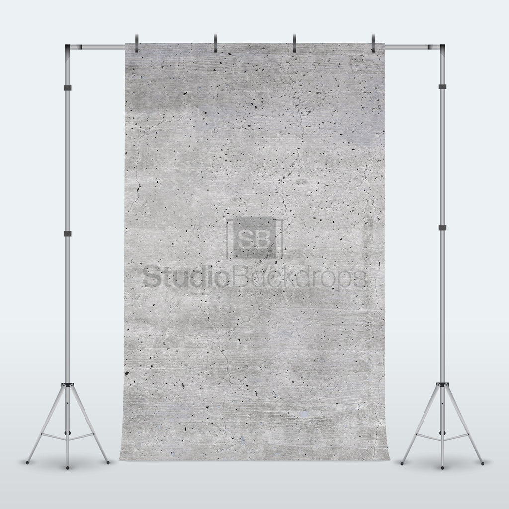 Grey Concrete Wall Texture Photography Backdrop