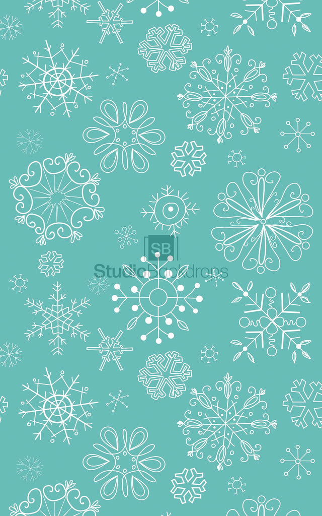 Snowflake Photography Backdrop
