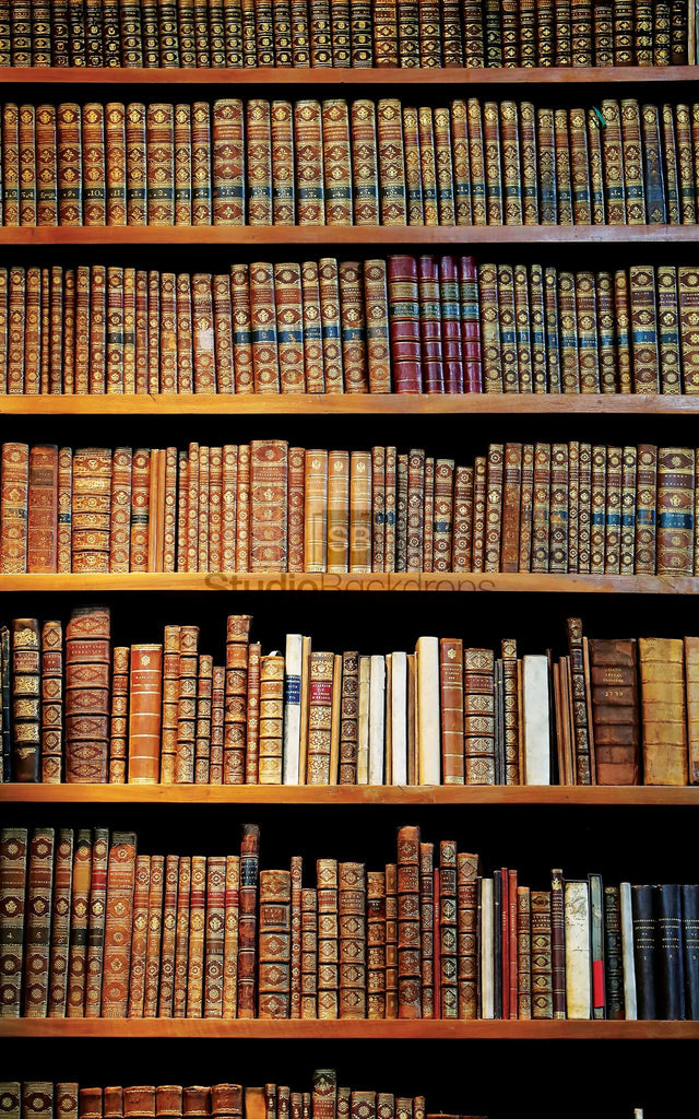 Bookcase Bookshelf Photography Backdrop