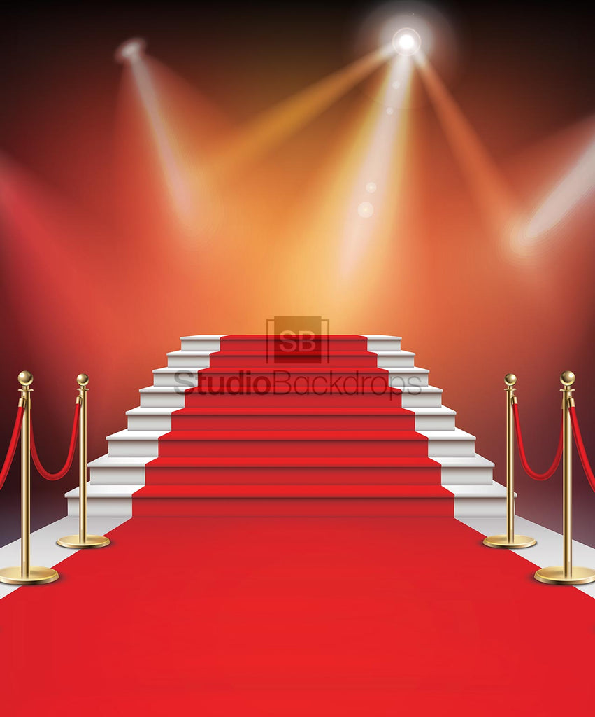 Hollywood Red Carpet Photo Booth Backdrop BD-185-SCE