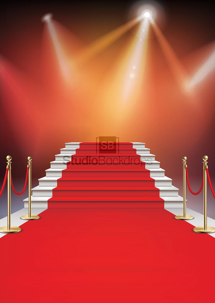 Hollywood Red Carpet Photo Booth Backdrop BD-185-SCE