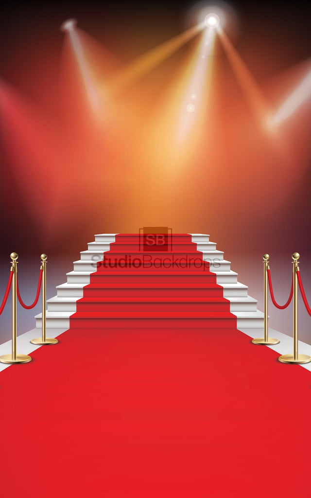 Hollywood Red Carpet Photo Booth Backdrop BD-185-SCE