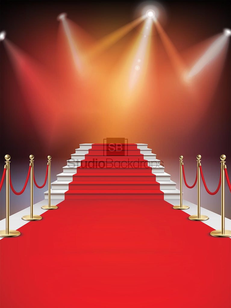 Hollywood Red Carpet Photo Booth Backdrop BD-185-SCE