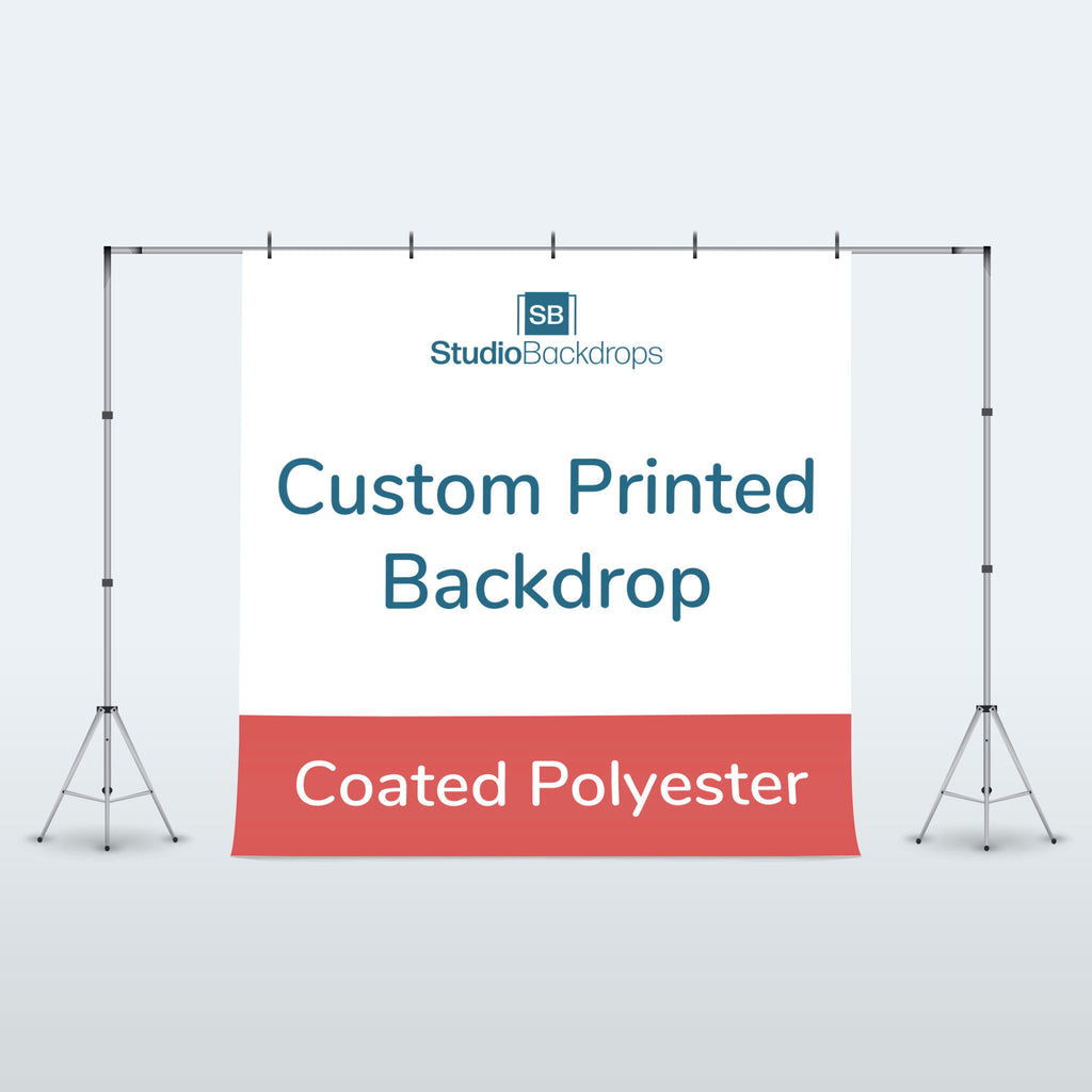 Illustration of a Coated Polyester Custom Printed Photography Backdrop