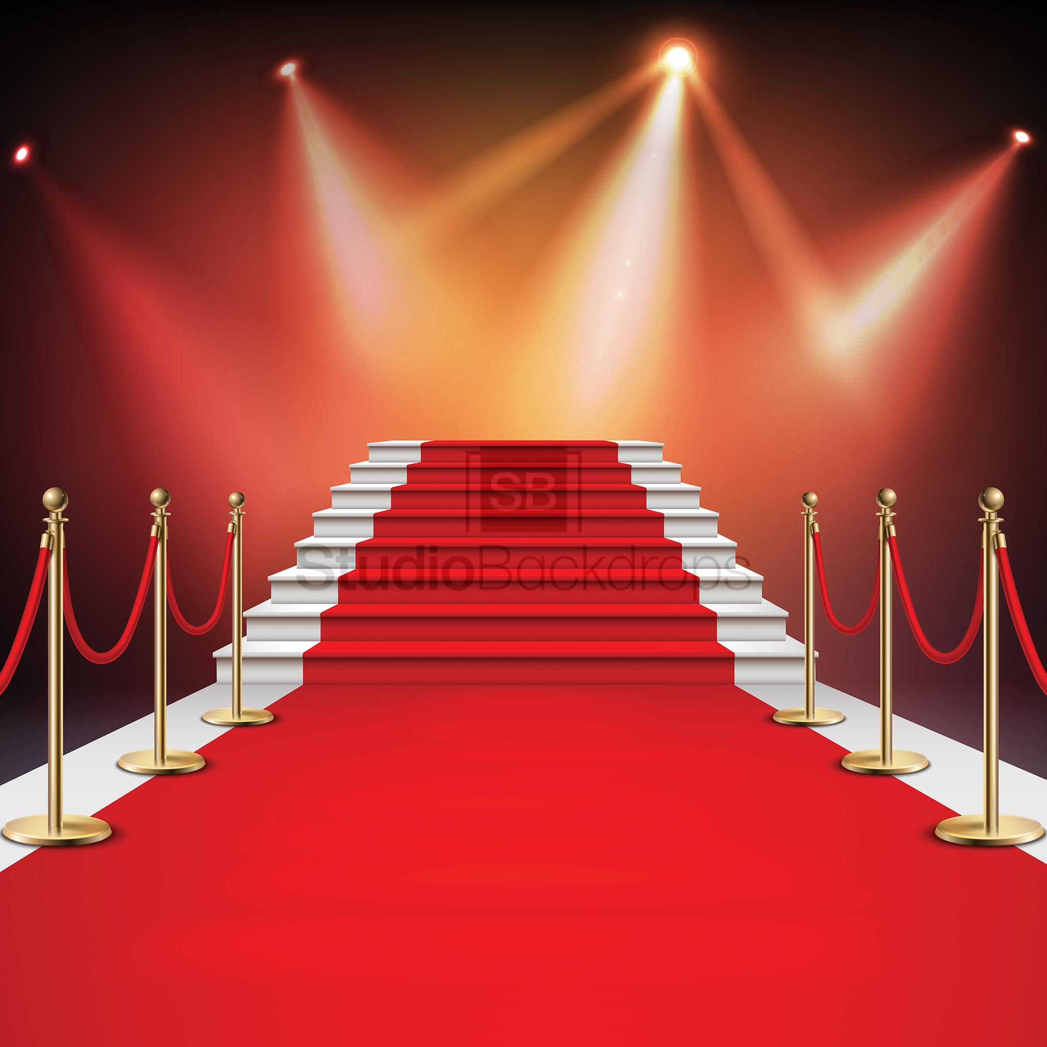 Hollywood Red Carpet Photo Booth Backdrop BD-185-SCE – Studio Backdrops