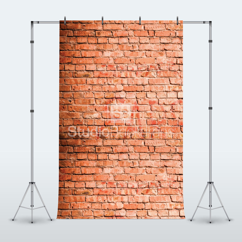 Red Brick Wall Photography Backdrop
