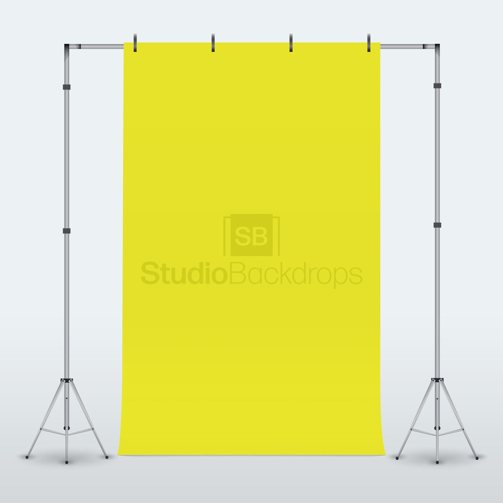 Clearance Grade A - Acid Yellow (Pantone 396) Photography Backdrop BD-142-SOL
