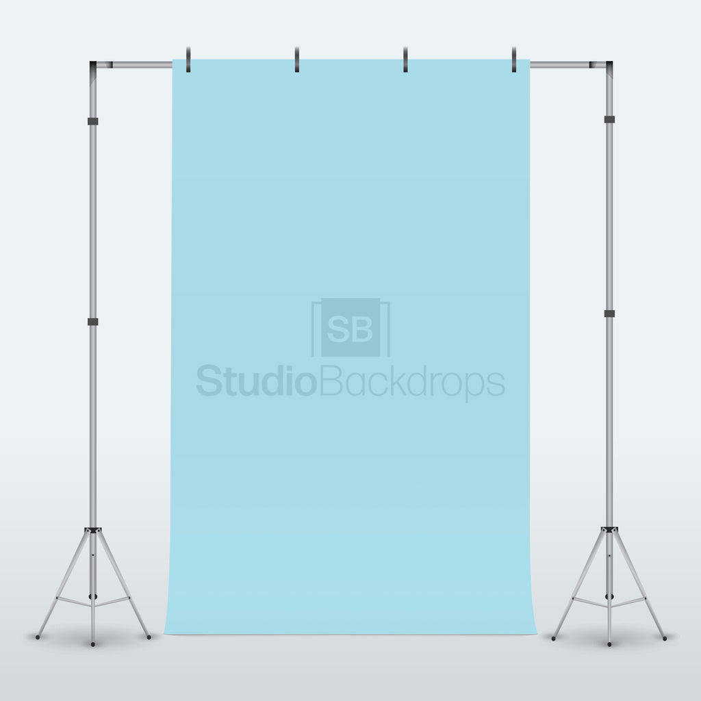 Baby Blue Photography Backdrop