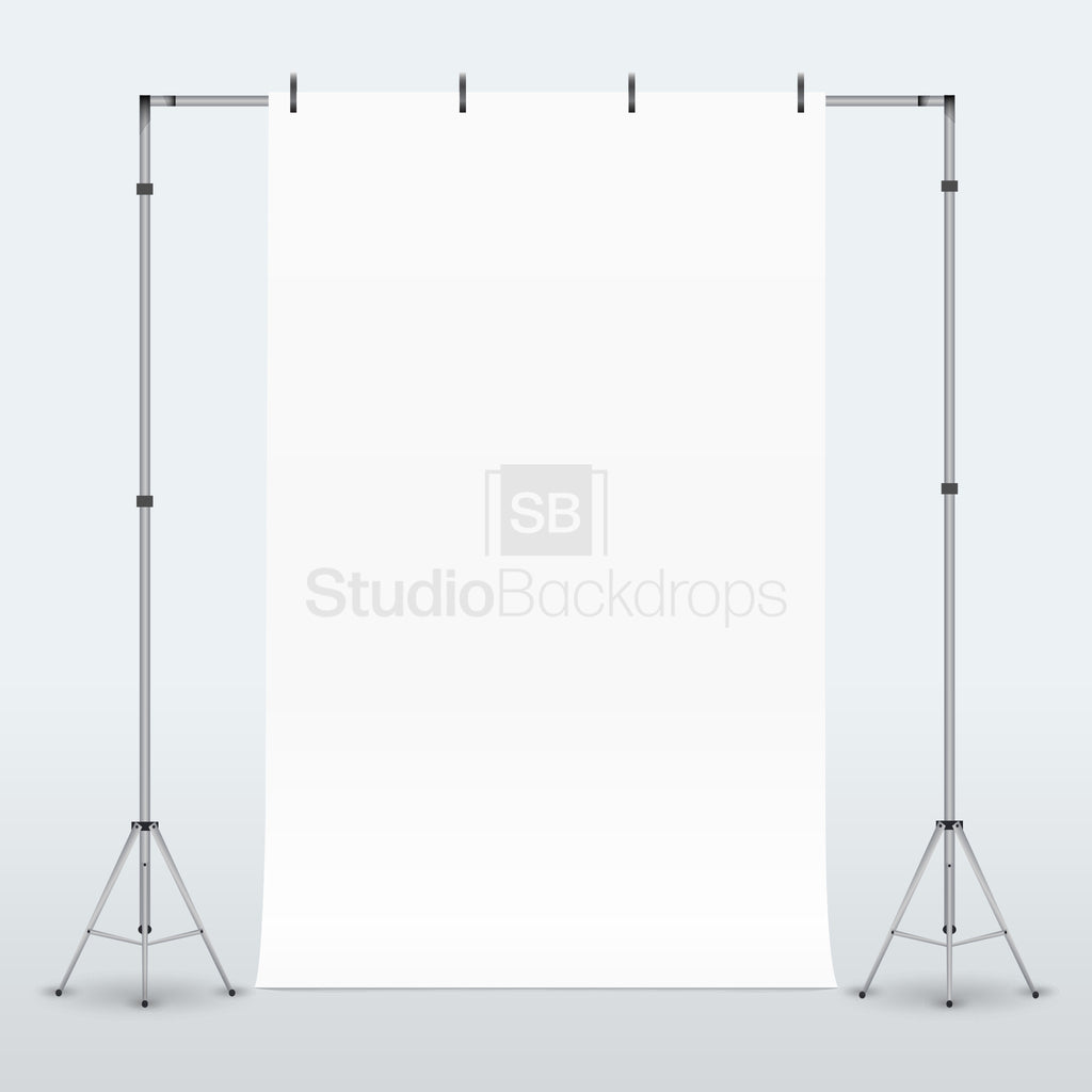 Plain White Photography Backdrop BD-231-SOL – Studio Backdrops