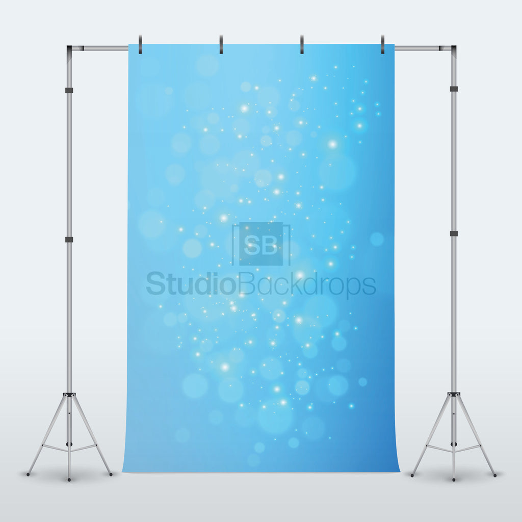 Blue Underwater Bokeh Photography Backdrop