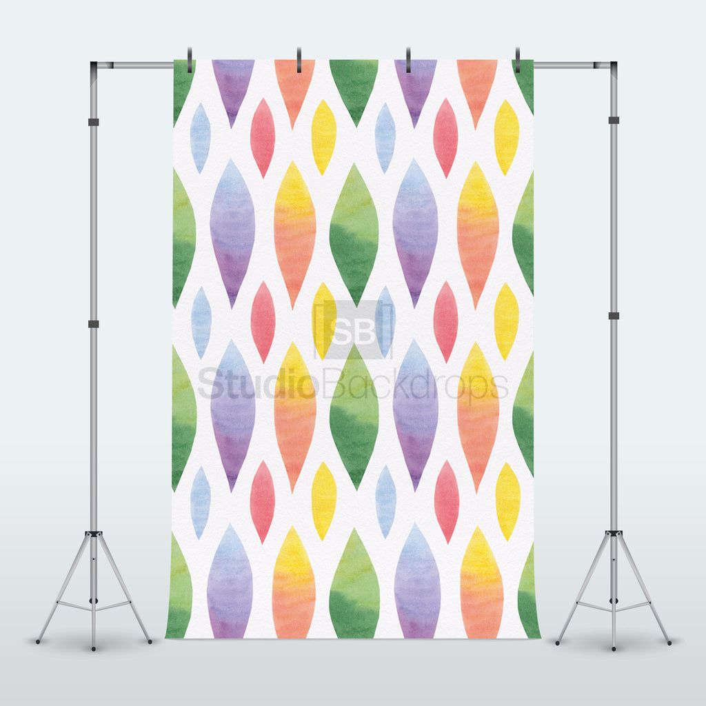 Multi-Colour Pattern Photography Backdrop BD-269-PAT – Studio Backdrops