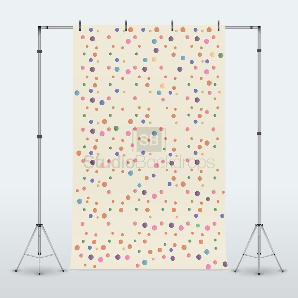 Pastel Dot Pattern Photography Backdrop BD-264-PAT