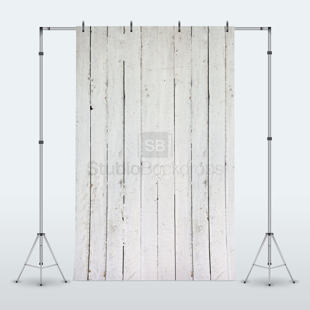 White Floorboards Photography Backdrop