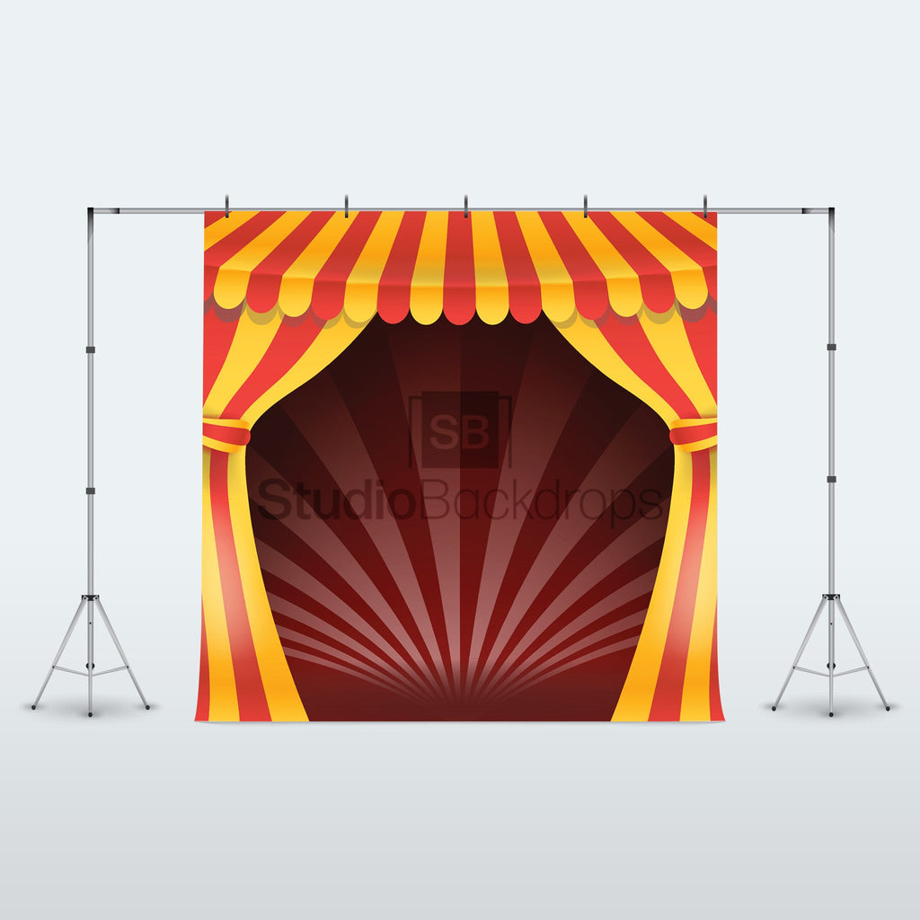Circus Tent Photo Booth Backdrop Studio Backdrops