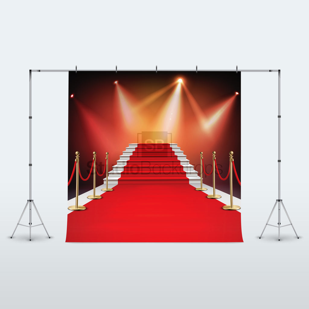 Hollywood Red Carpet Photo Booth Backdrop 